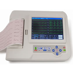 ECG machine 6 channel
