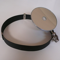 Head mirror with gead band