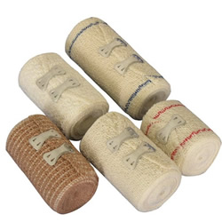 High elasticity washable non-aging elastic cotton crepe bandage