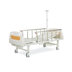 Two crank hospital bed